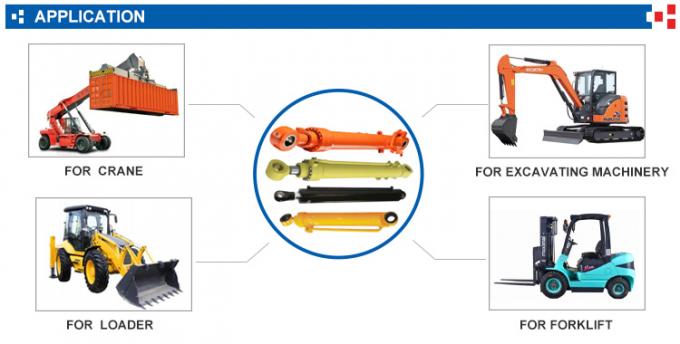 Hochwertige PC220-7 Bagger hydraulischer Armzylinder 707-13-14550 5