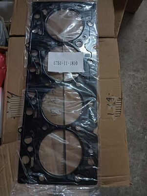 6754-11-1810 Engine Cylinder Head Gasket PC200-8 6D107