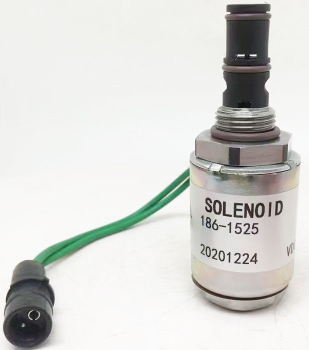 Solenoid Valve 186-1525 For Caterpillar Engine 3116 3306 Motor Grader