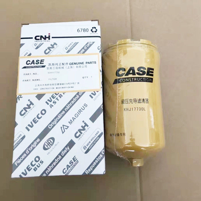 KHJ17730 KHJ10950 pilot hydraulic oil filter excavator spare parts for Case CX210/240/360